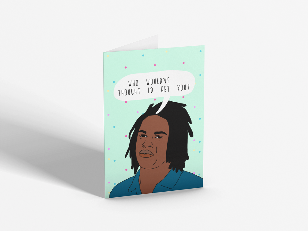 Daniel Caesar Lyrics Greeting Cards for Sale