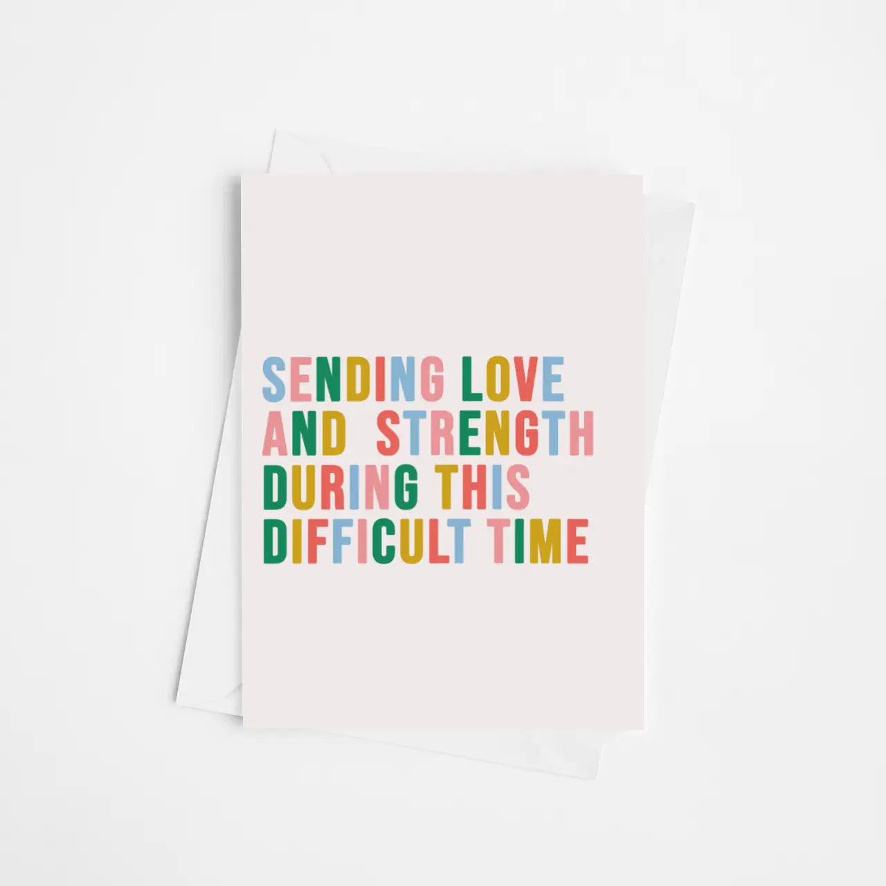 Sending Love & Strength | Greetings Card