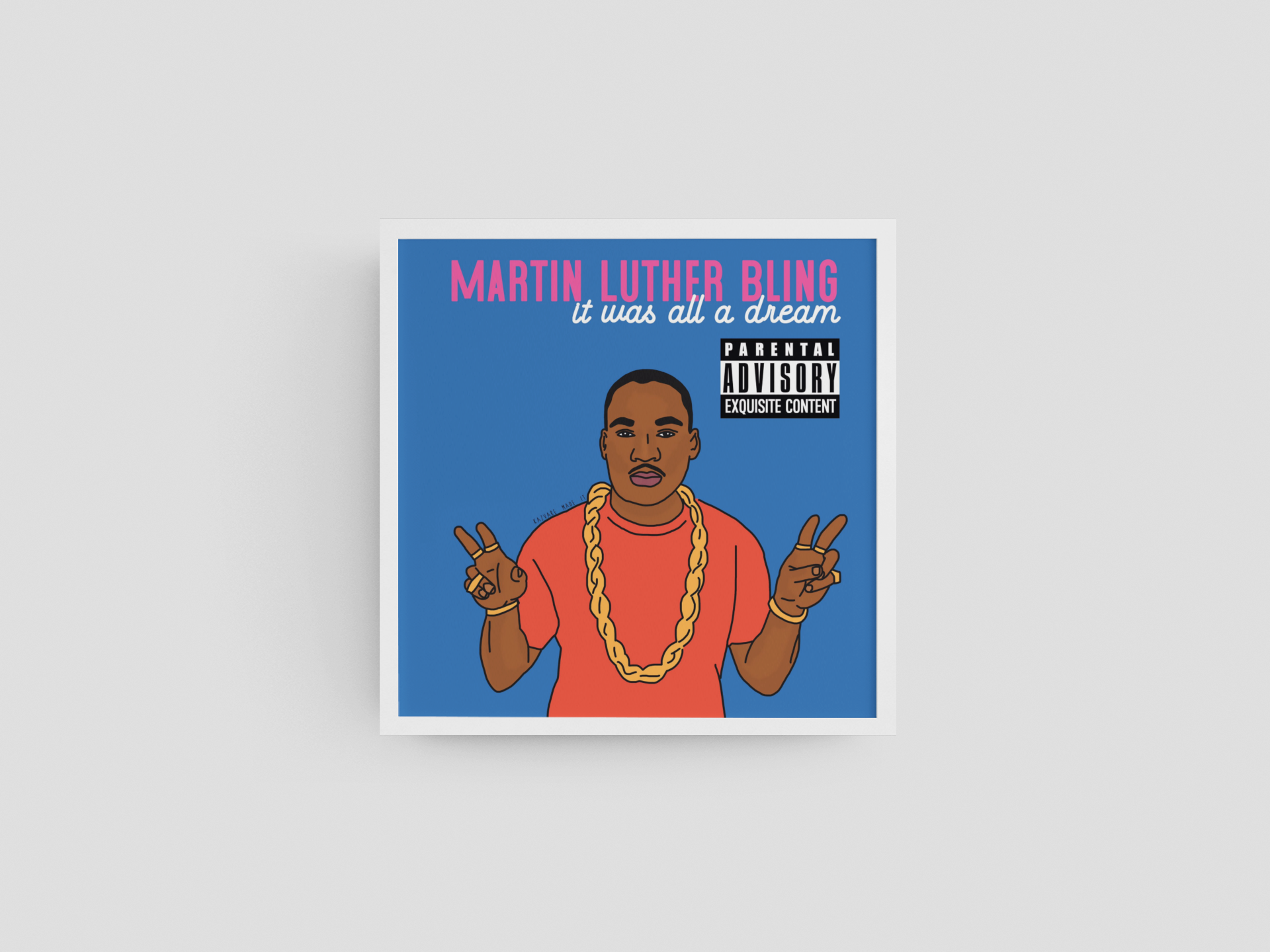 Martin Luther Bling | Poster