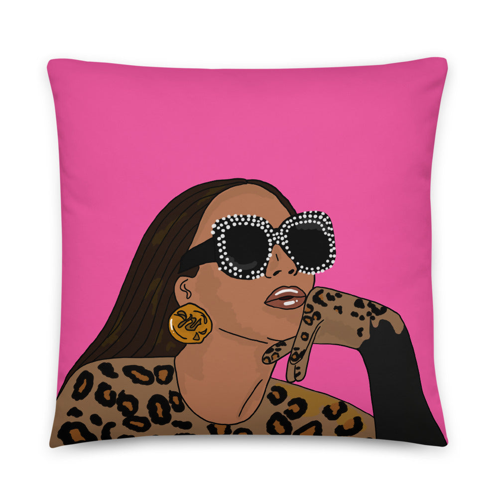 Bey-Lack Is King | Cushion