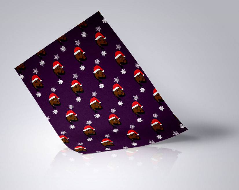 Burna Boy | Christmas Wrapping Paper