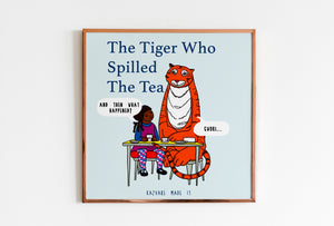 The Tiger Who Spilled The Tea | Poster