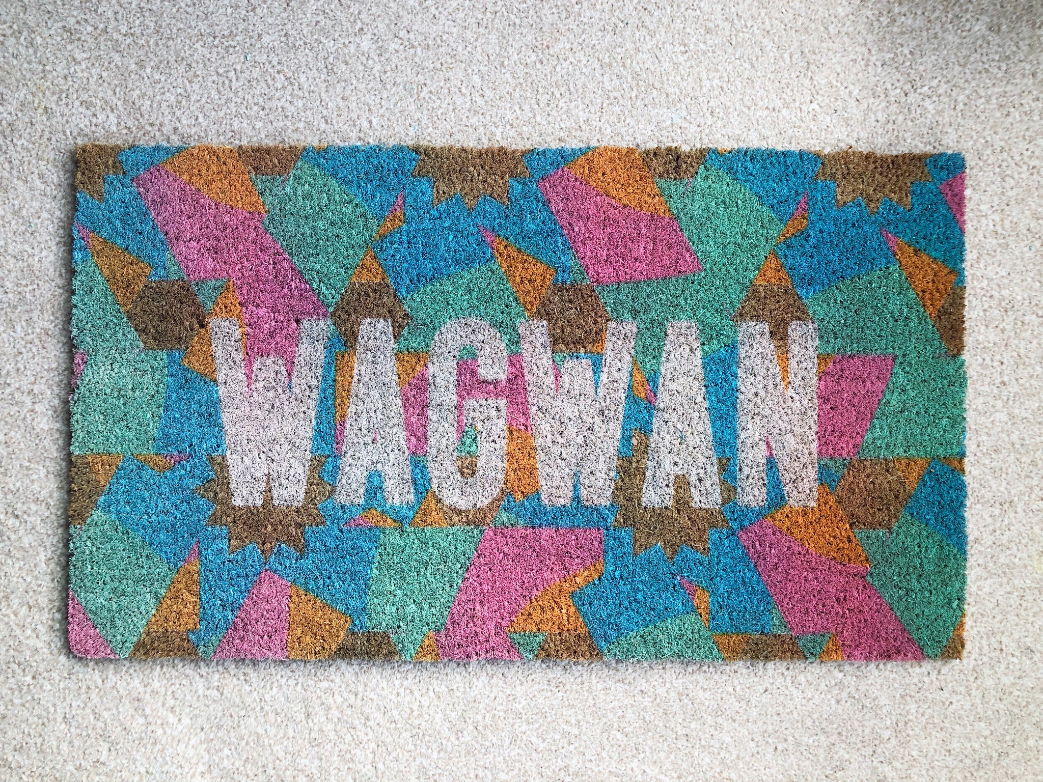 WAGWAN | Welcome Mat | Coir Door Mat | House warming gift