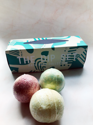 The DIP SET | Luxury Shea Butter Bath Bomb Collection
