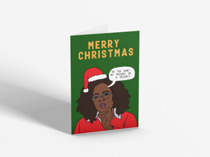 My Presence or A Present? | Oprah Christmas Card