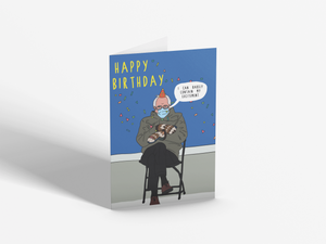 Happy Birthday (Excitement!) | Greetings Card | Bernie Sanders