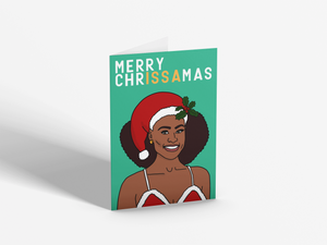 Merry ChrISSAmas Card
