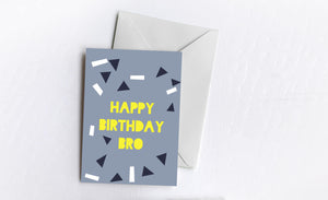 Happy Birthday Bro | Greetings Card