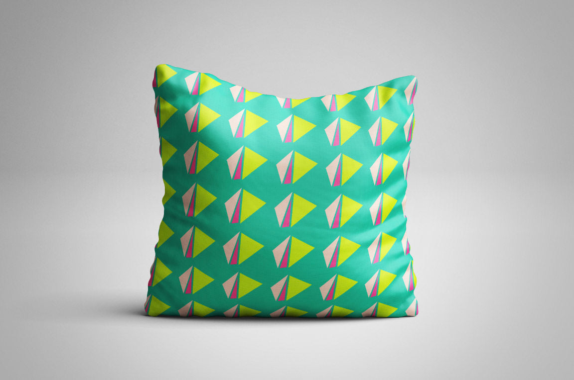 Neon Lunch Print | Cushion