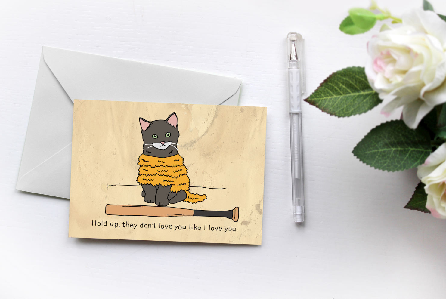 Cats love Lemonade | Greetings Card