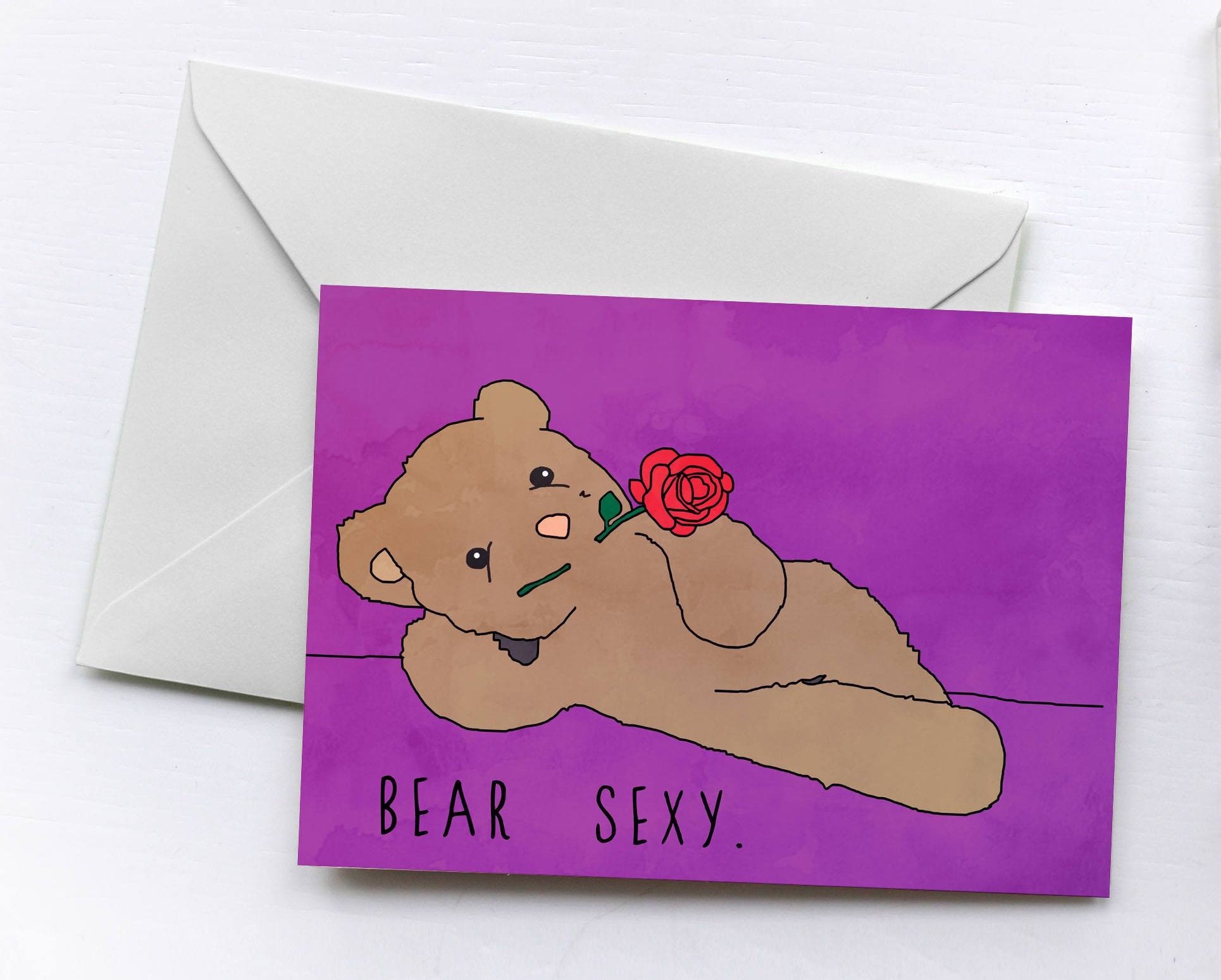 Bear Sexy | Greetings Card