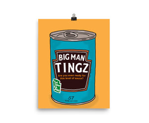Big Man Tingz | Poster