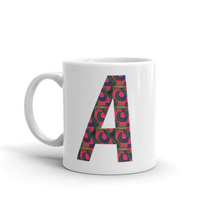Personalised Alphabet Mug | African Print