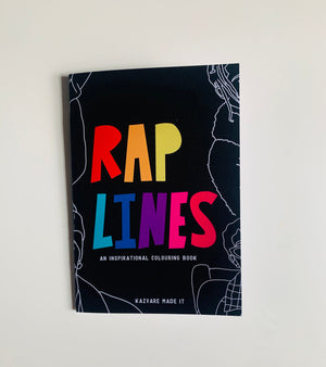 Rap Lines | Inspirational Colouring Book