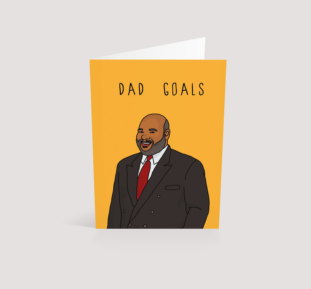 DAD Goals | Greetings Card – Kazvare Made It
