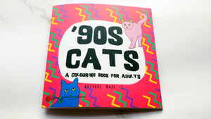 90s Cats | A Colouring Book For Adults | 90s R&B Classics | Perfect Gift