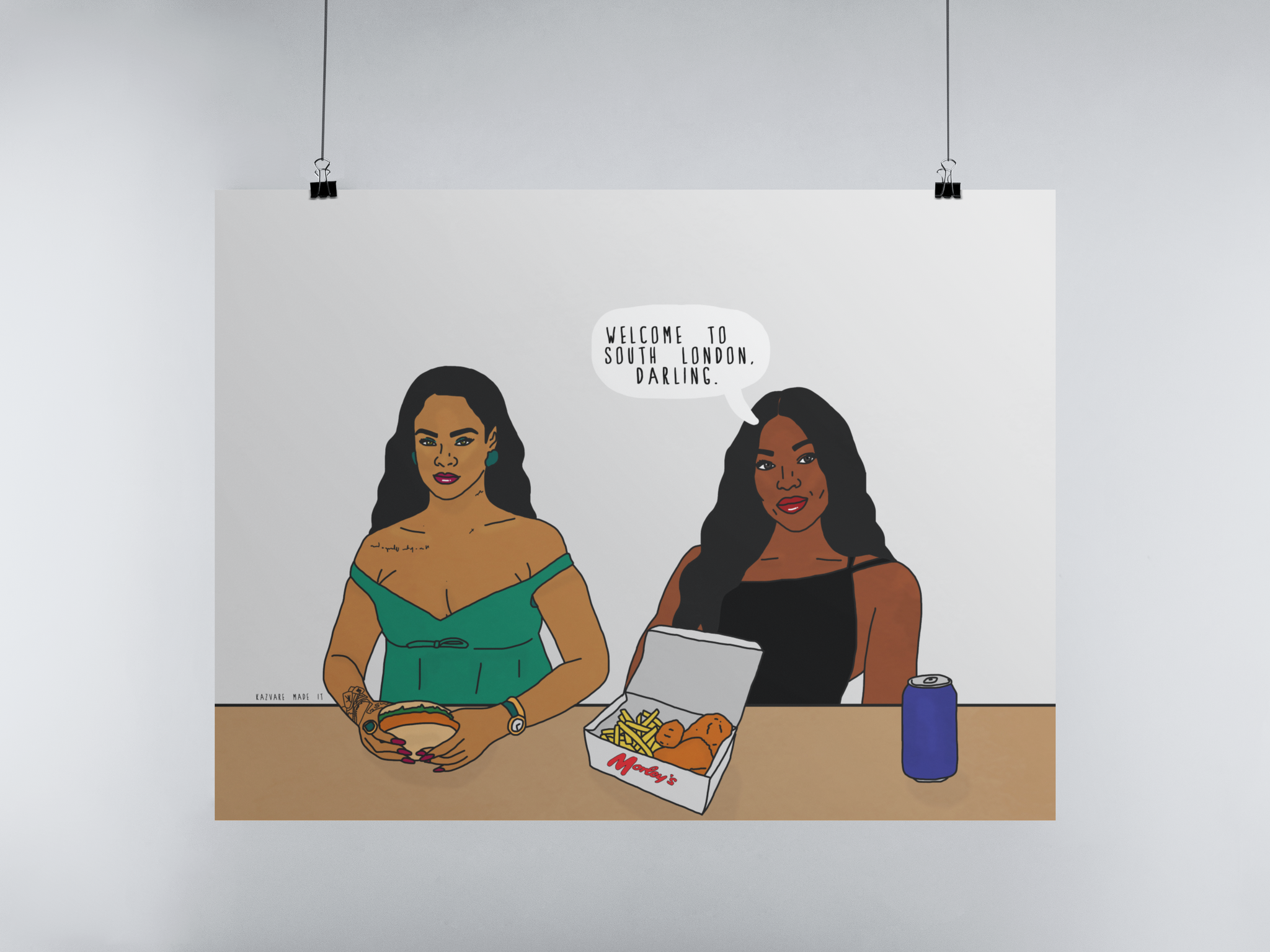 Welcome to South London, Darling | Naomi and Riri Poster