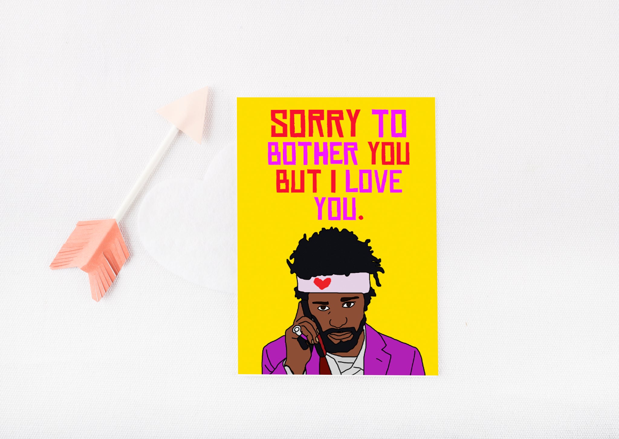 Sorry To Bother You | Greetings Card